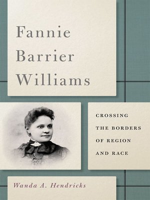 cover image of Fannie Barrier Williams